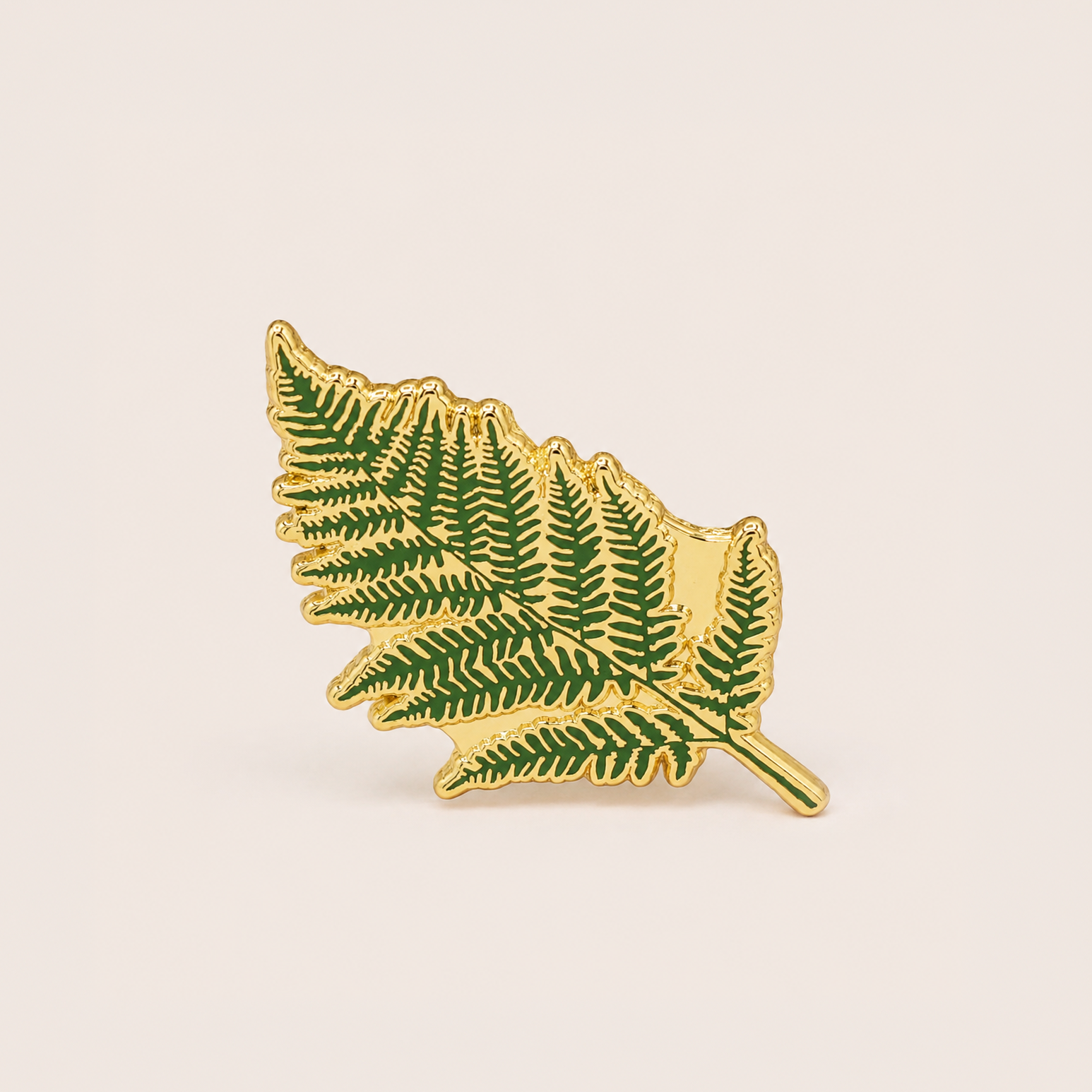 Fern Leaf Enamel Pin