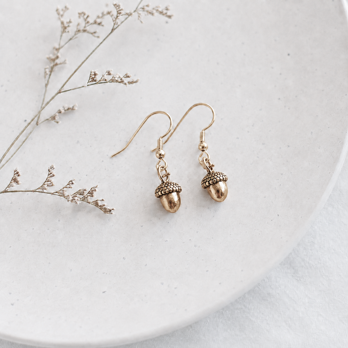 Acorn Earrings