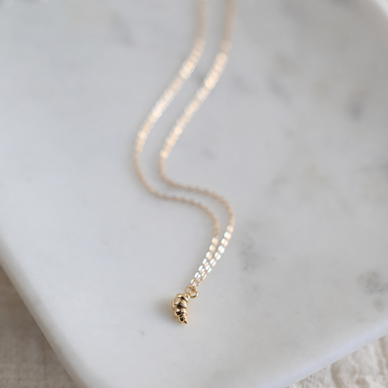 Croissant Necklace