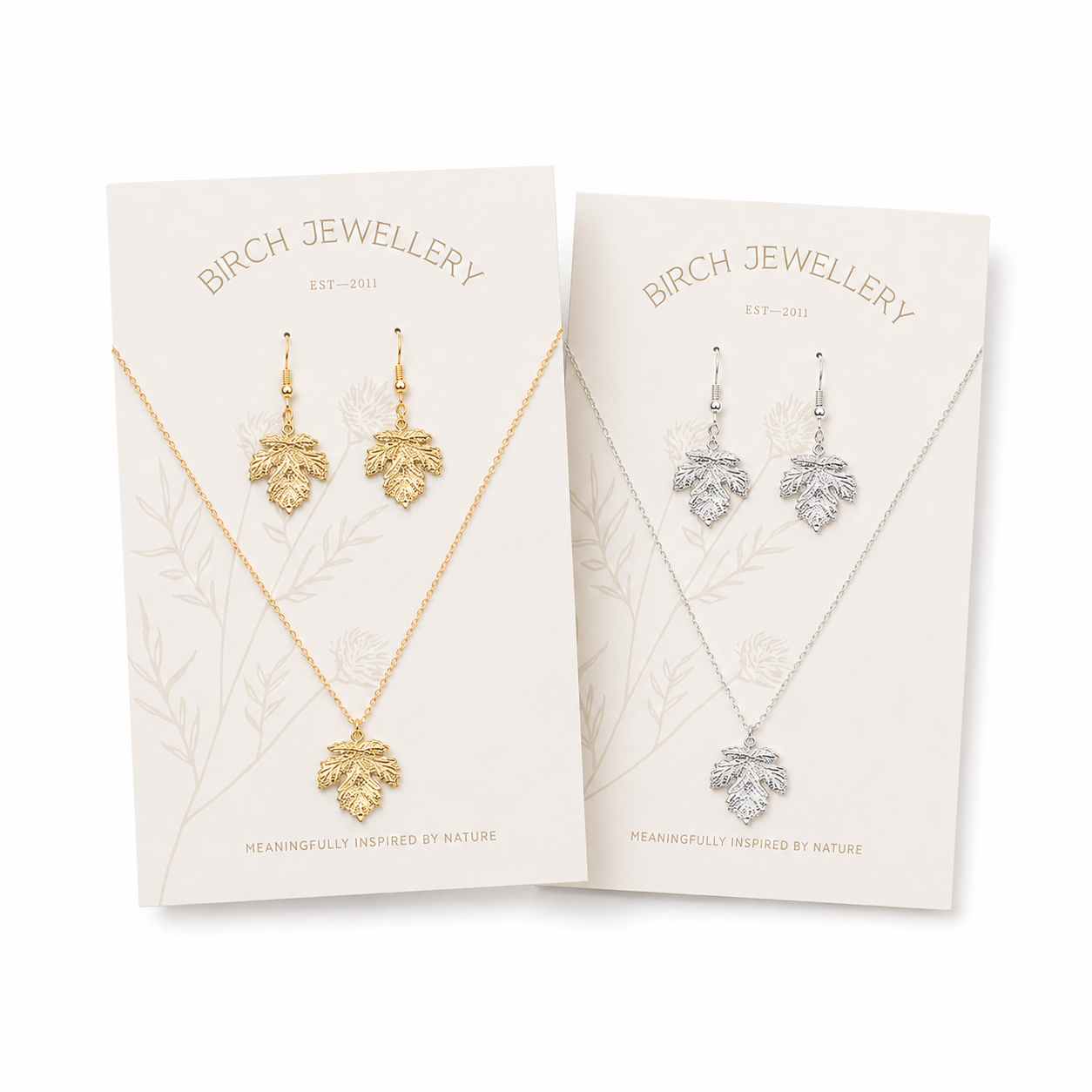 Heirloom Maple Leaf Jewellery Gift Set