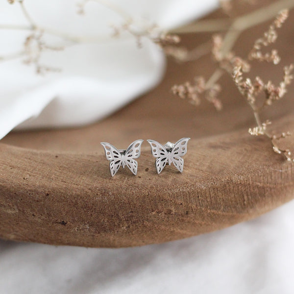 Mini Butterfly Earrings