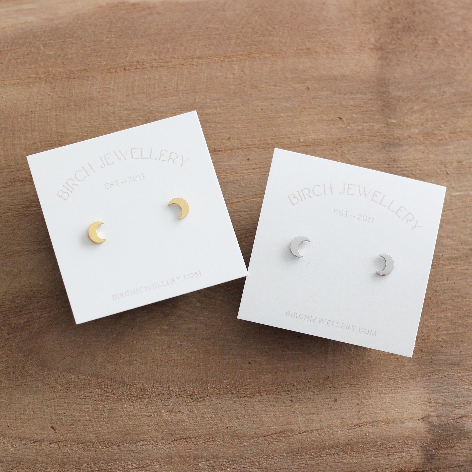 Mini Moon Earrings