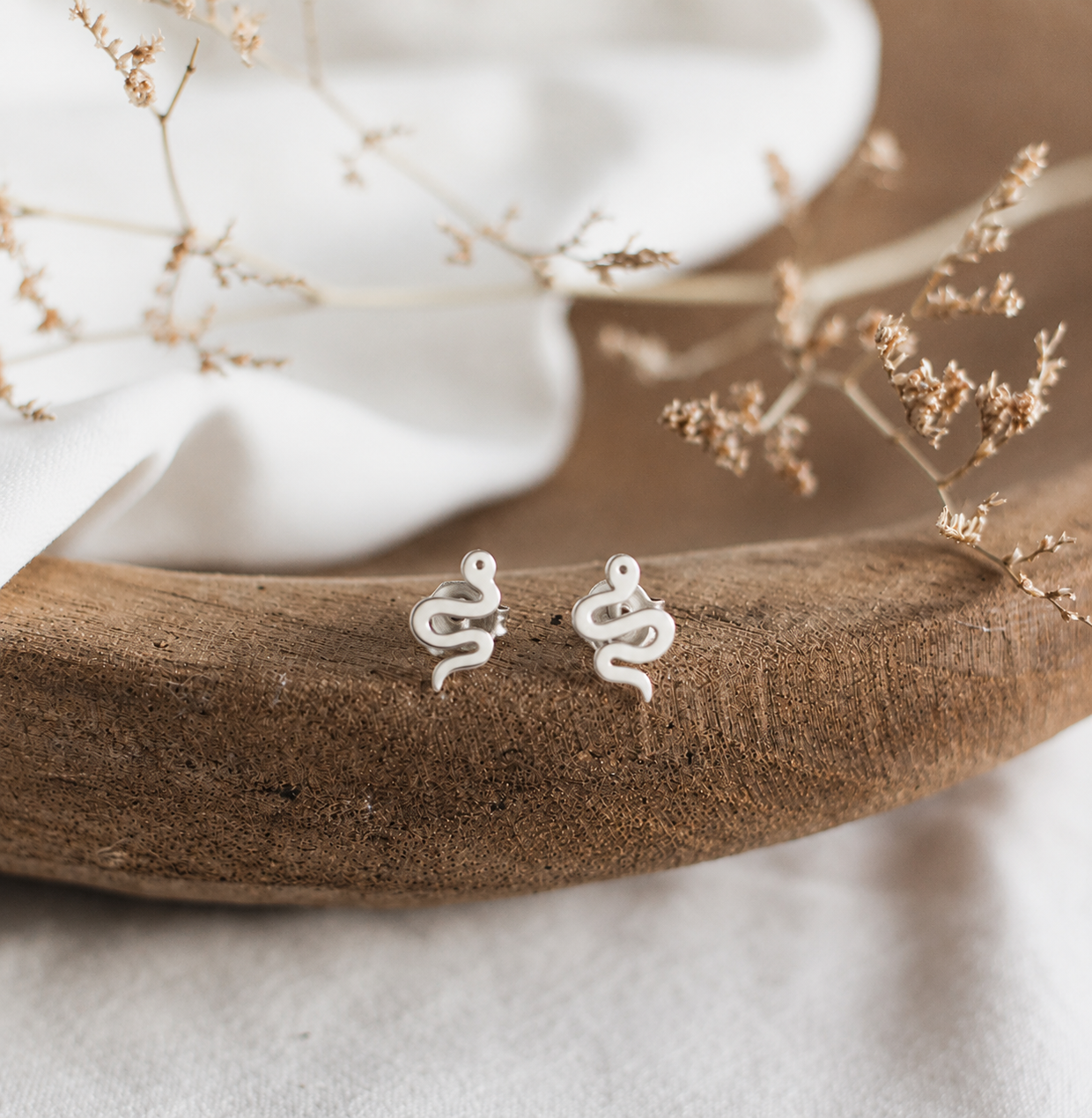 Mini Snake Earrings