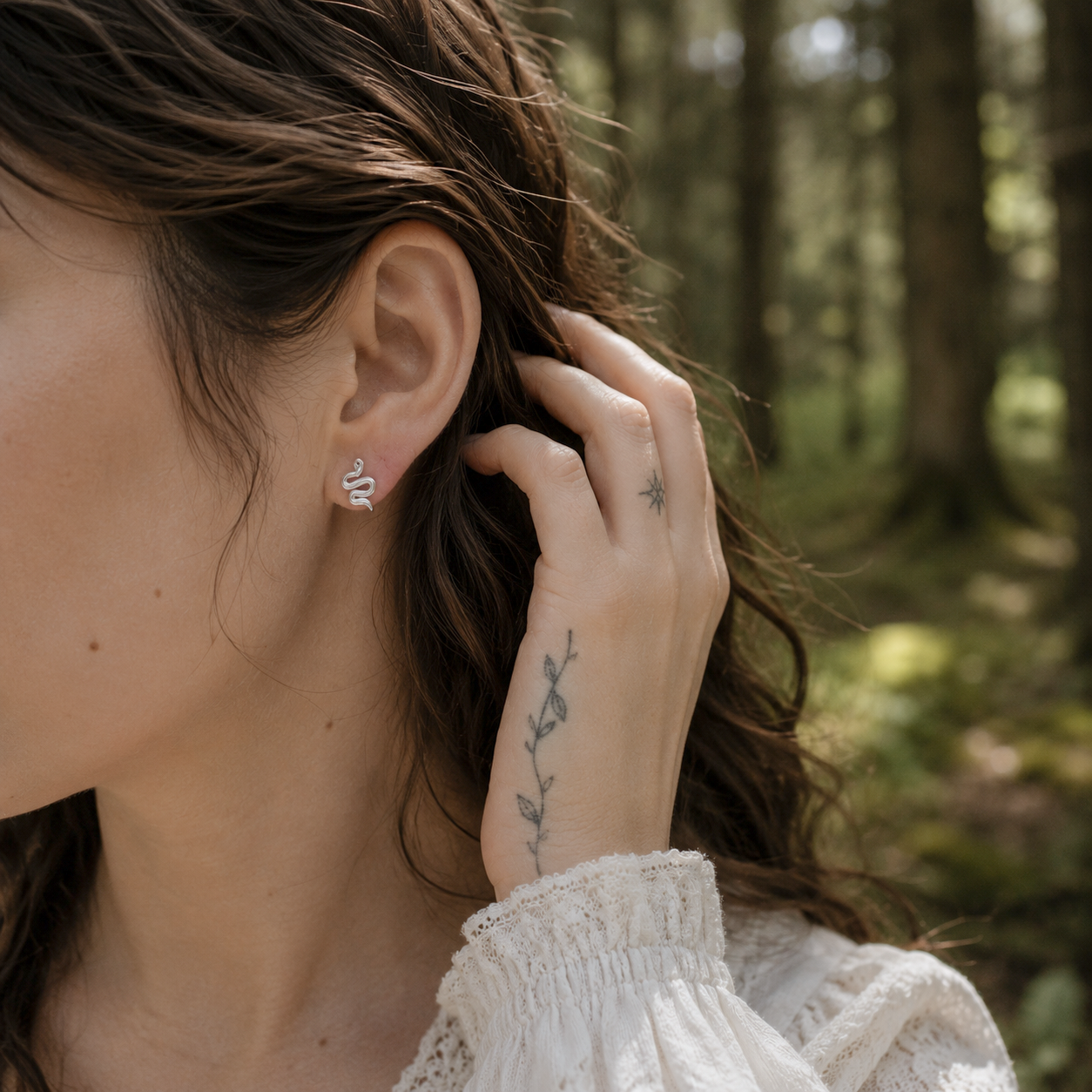 Mini Snake Earrings