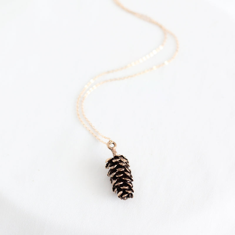 Pine Cone Necklace - Large