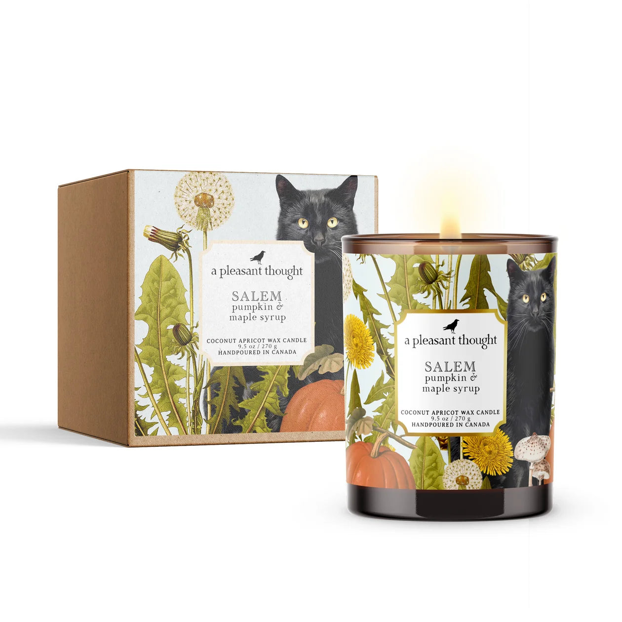 Salem – Pumpkin & Maple Syrup Candle