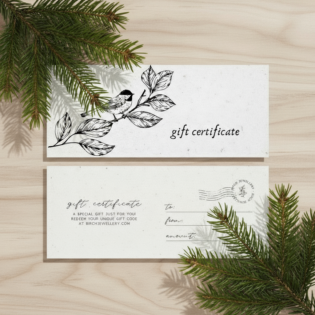 Gift Certificate (Physical Product)