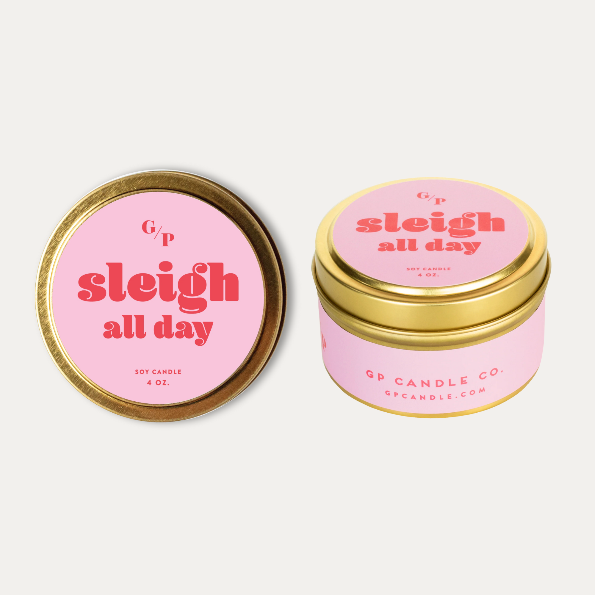 Mini Holiday Candle Tin