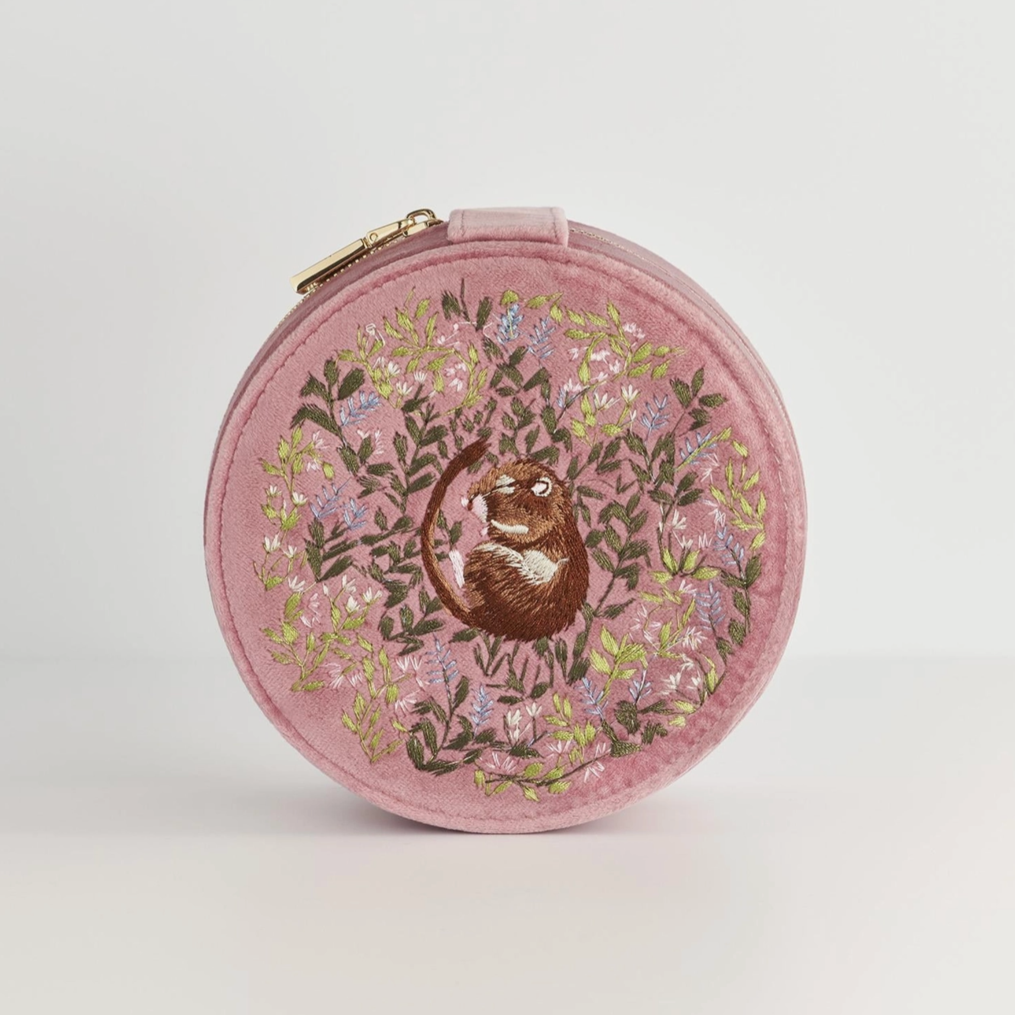 Dormouse Embroidered Jewellery Box