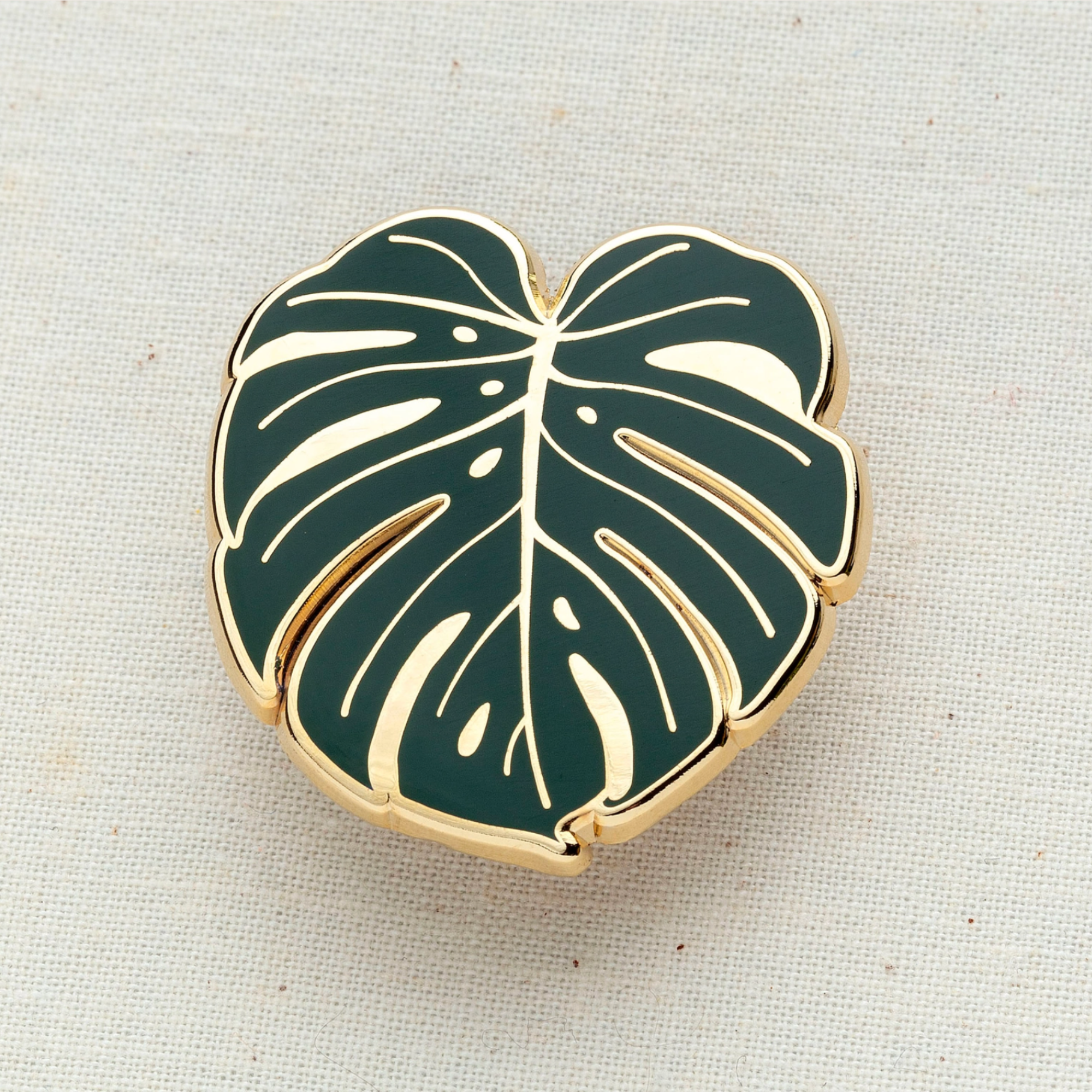 Monstera Leaf Enamel Pin