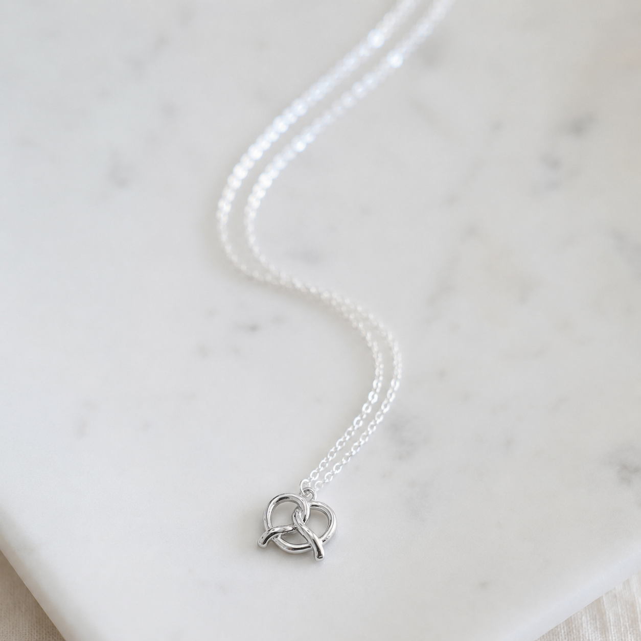 Pretzel Necklace