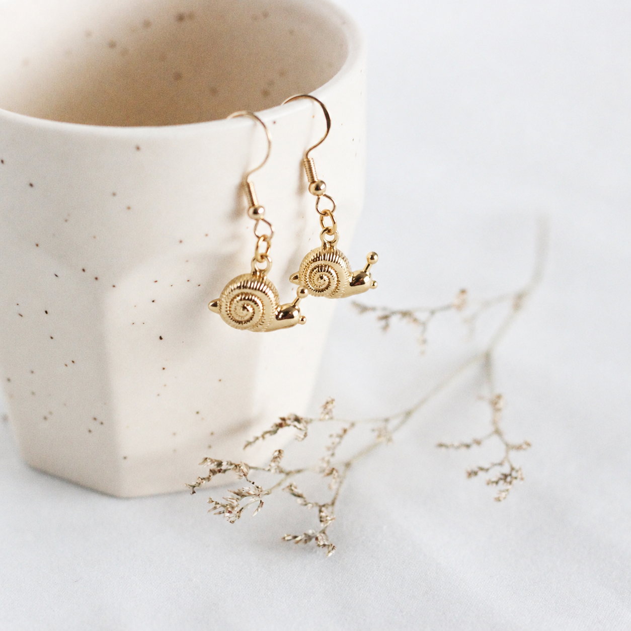 Snail Earrings