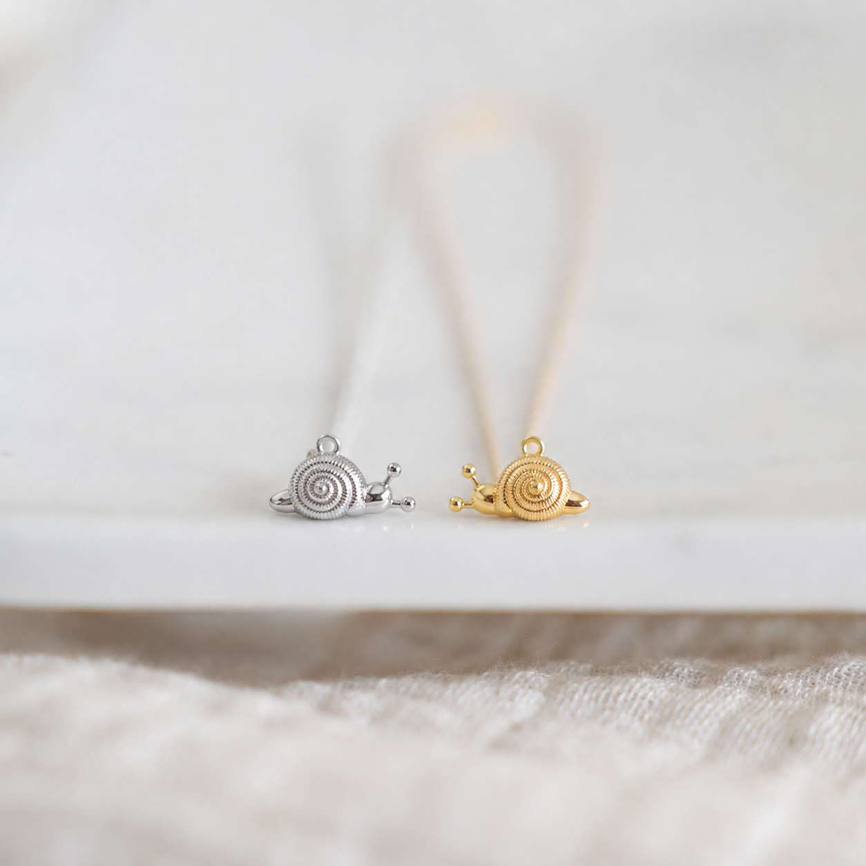 Snail Necklace