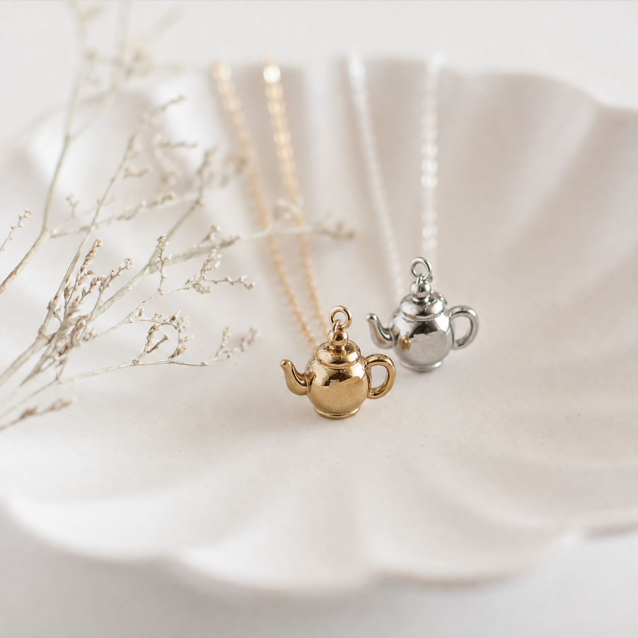 Teapot Necklace