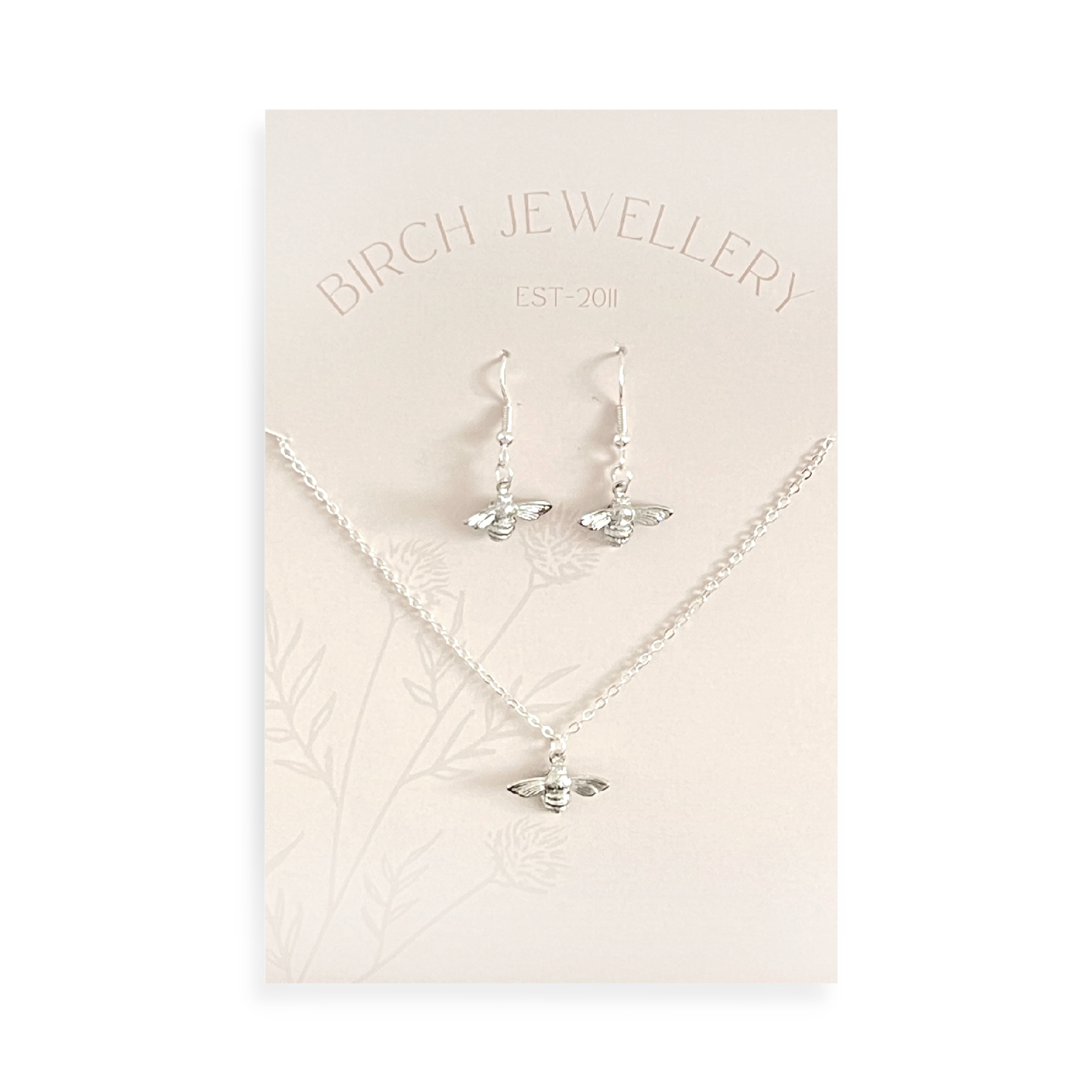 Silver Honeybee Gift Set
