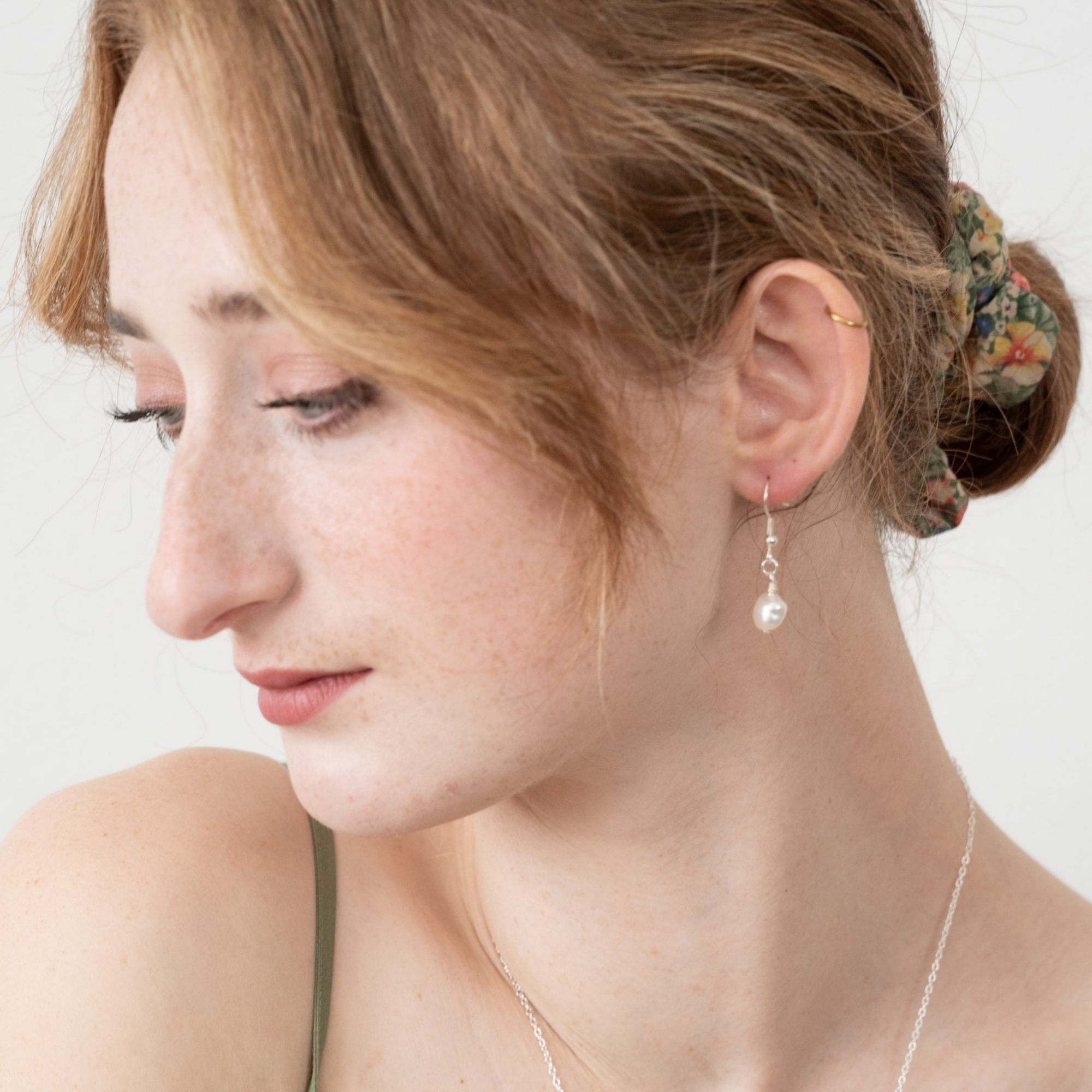Pearl Drop Earrings