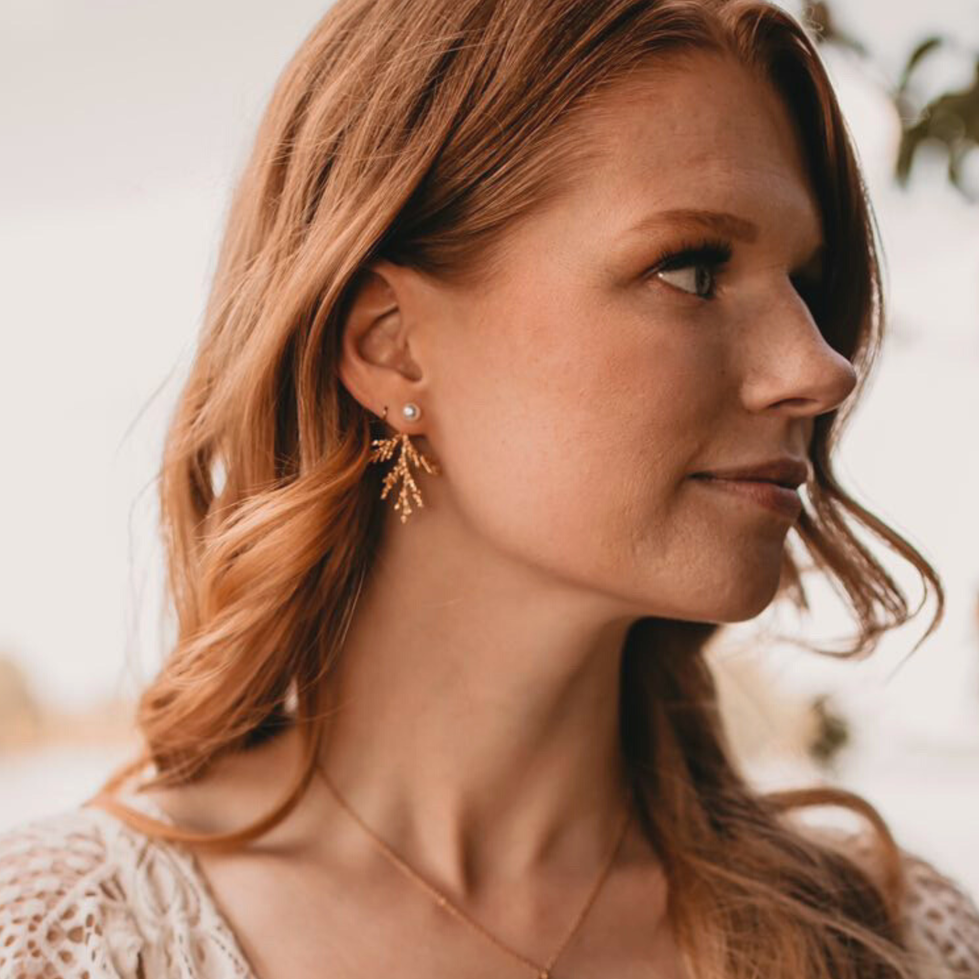 Juniper & Pearl Ear Jackets