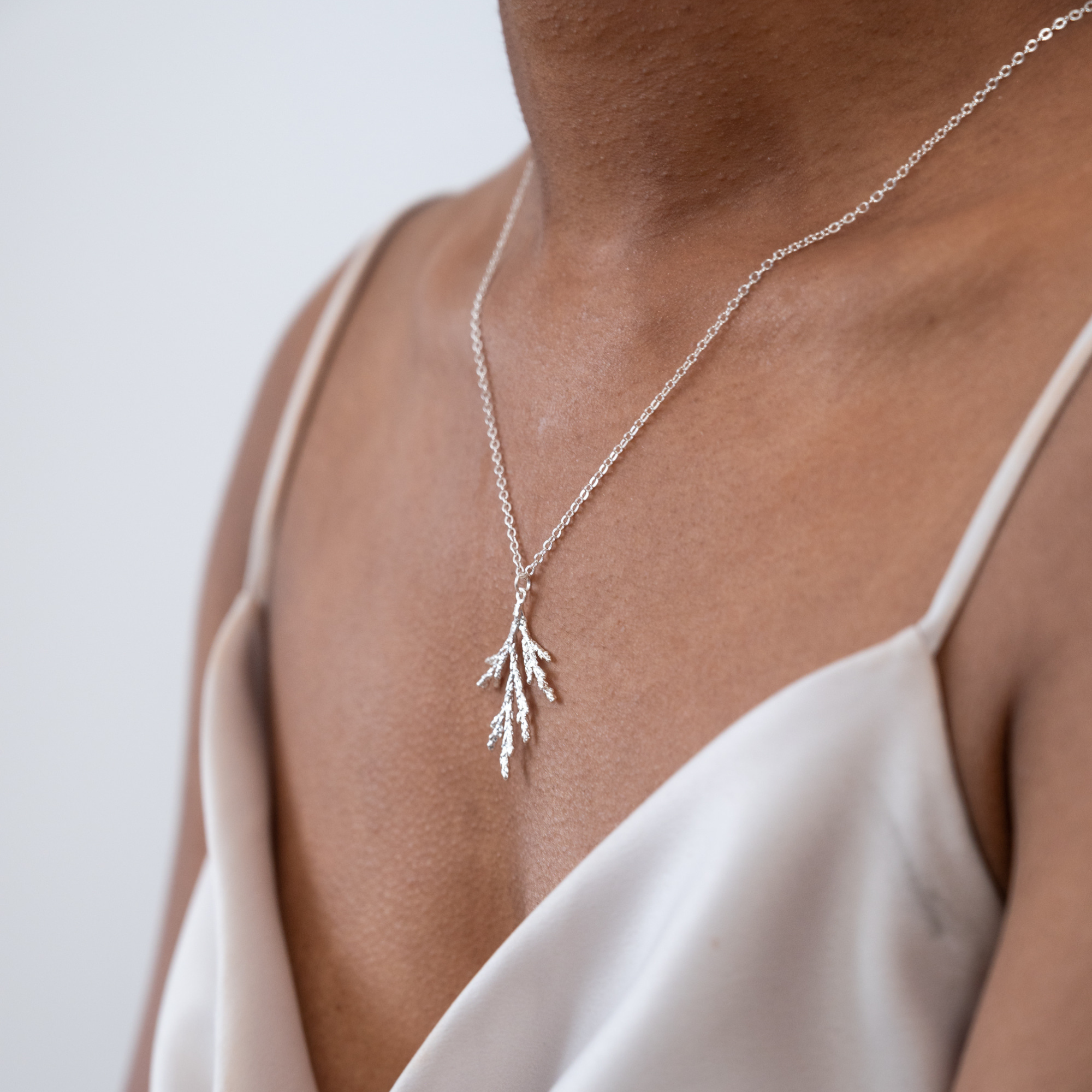 Juniper Branch Necklace
