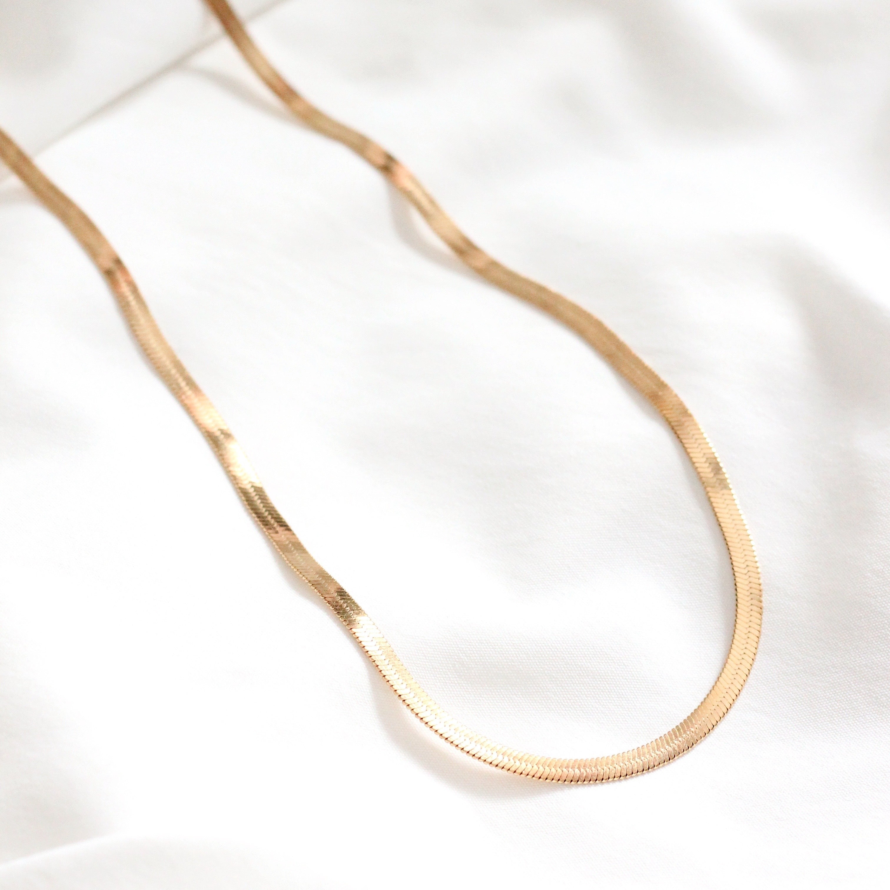 Herringbone Chain Necklace