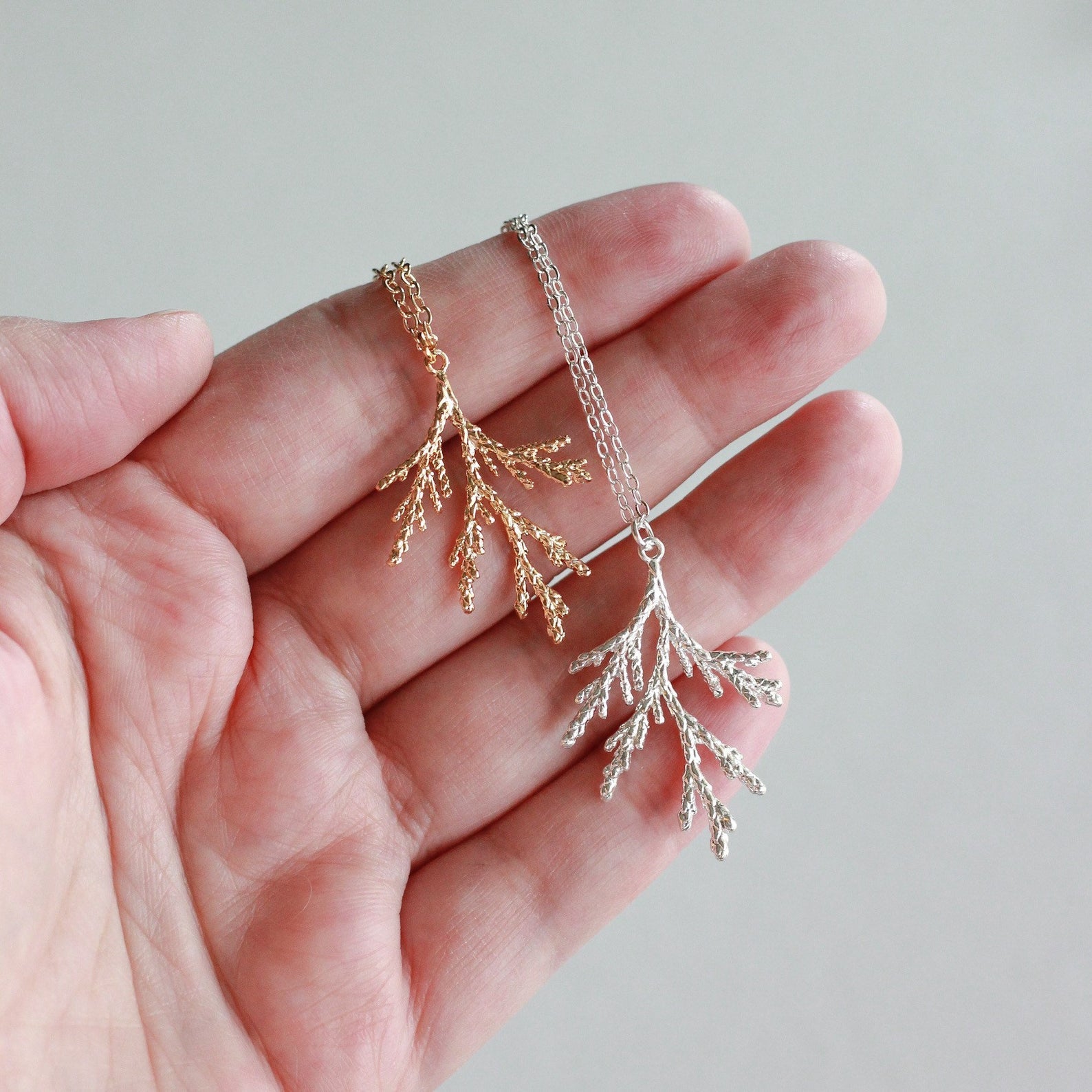 Juniper Branch Necklace