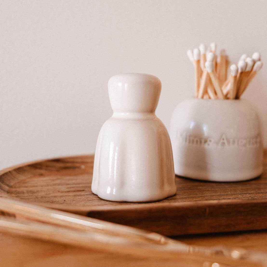Ceramic Candle Snuffer