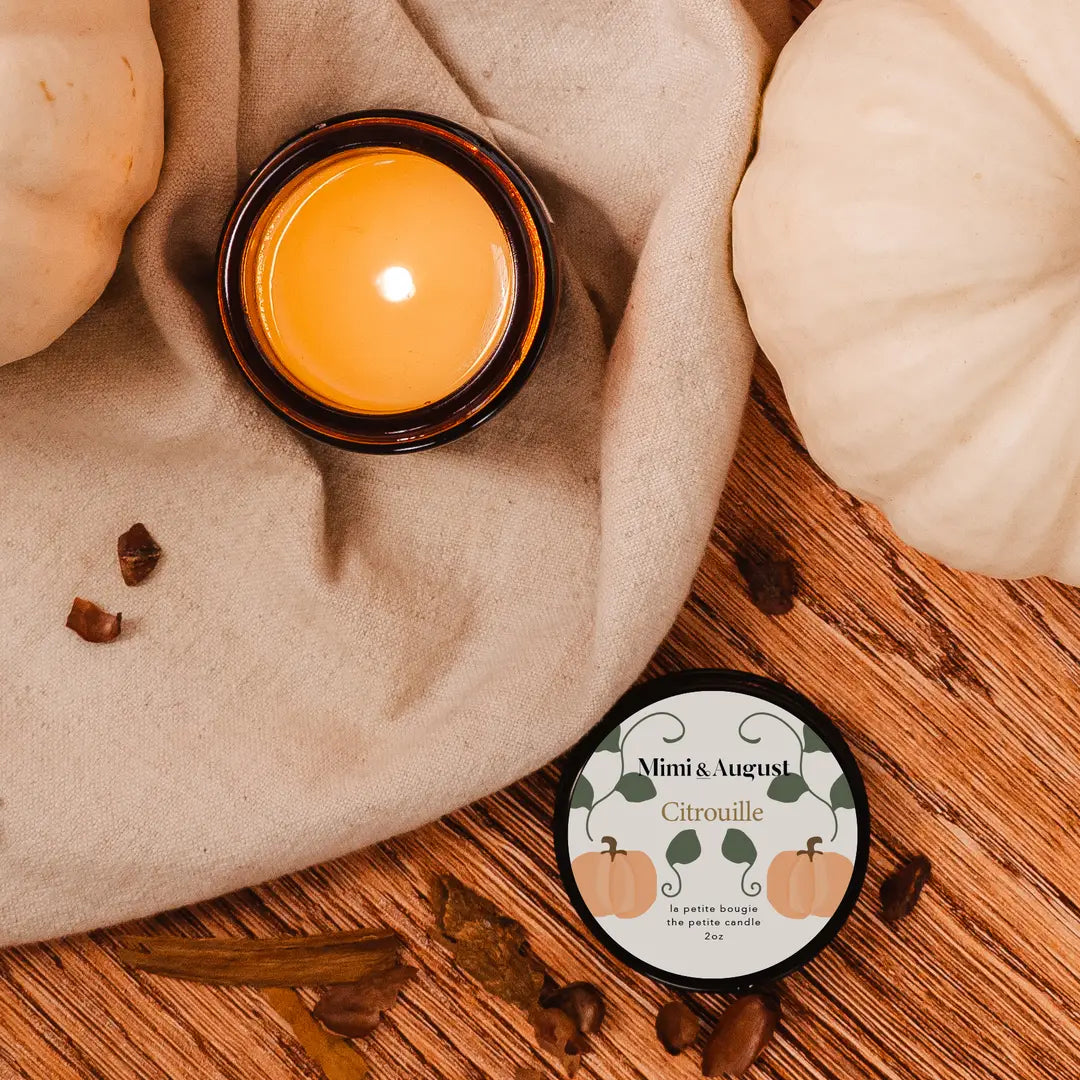 Pumpkin Mini Soy Wax Candle
