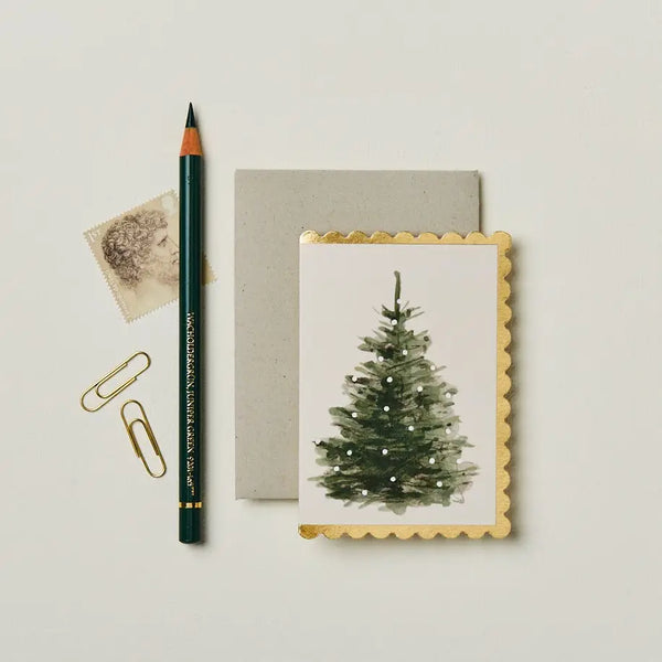 Mini Christmas Tree Greeting Card