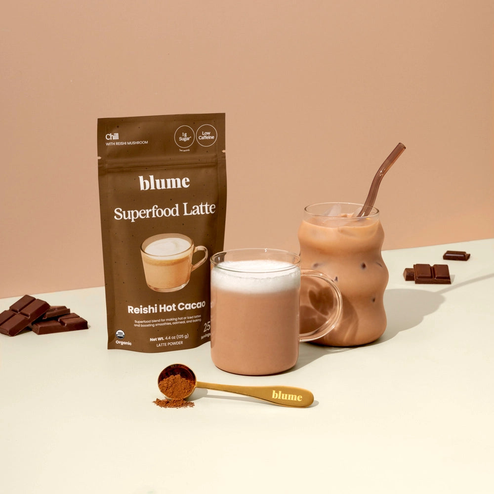 Reishi Hot Cacao - Blume Superfood Latte Powder