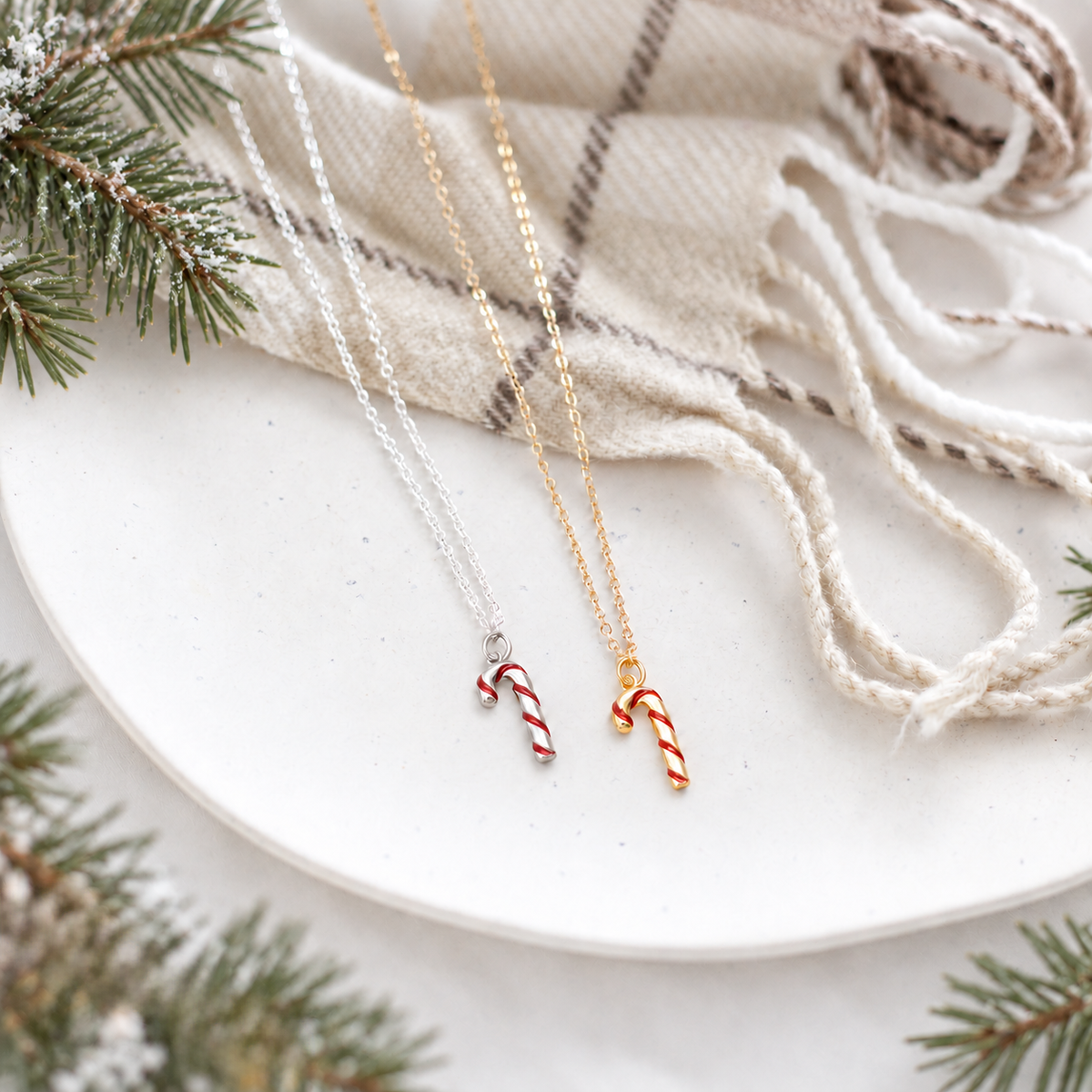 Candy Cane Necklace