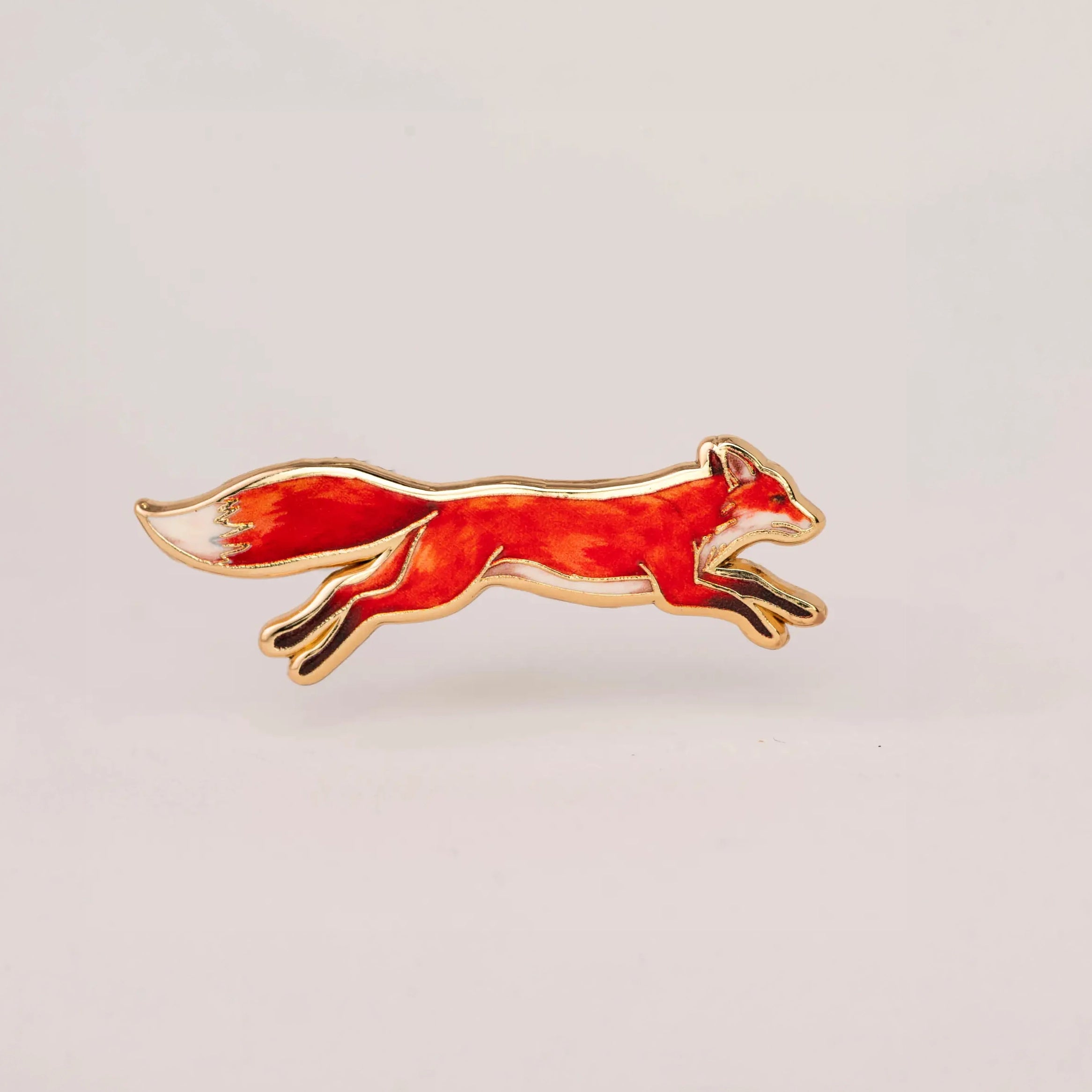 Fox Enamel Pin
