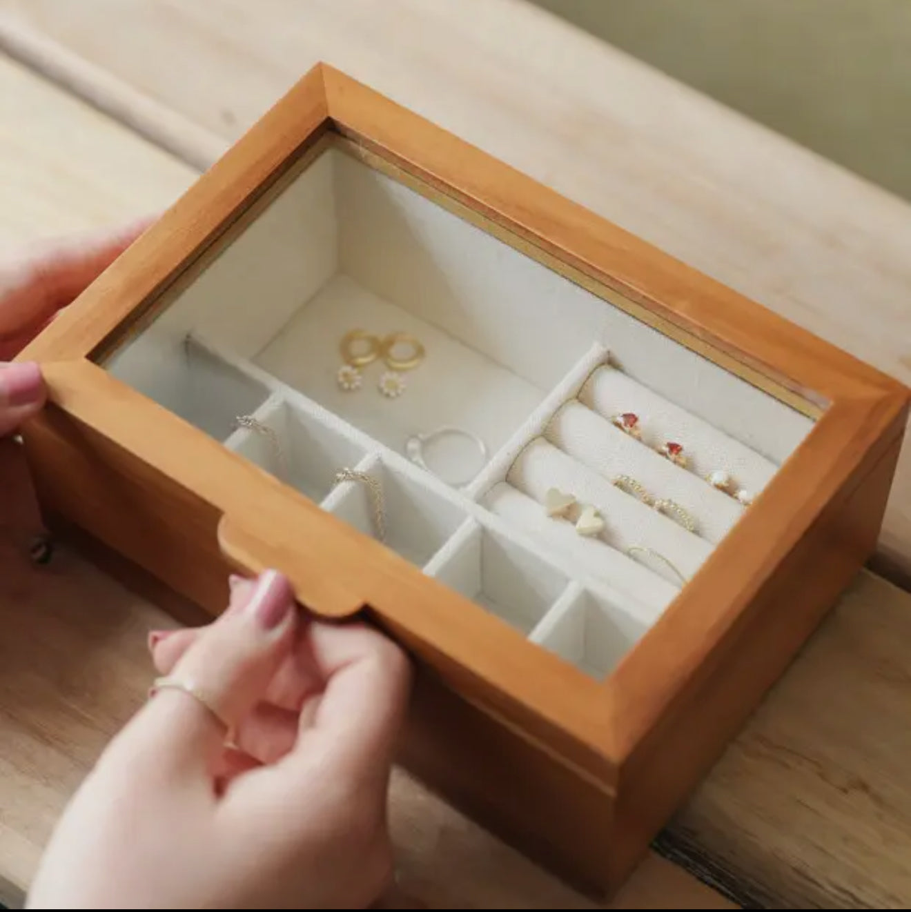 Wooden Jewellery Box