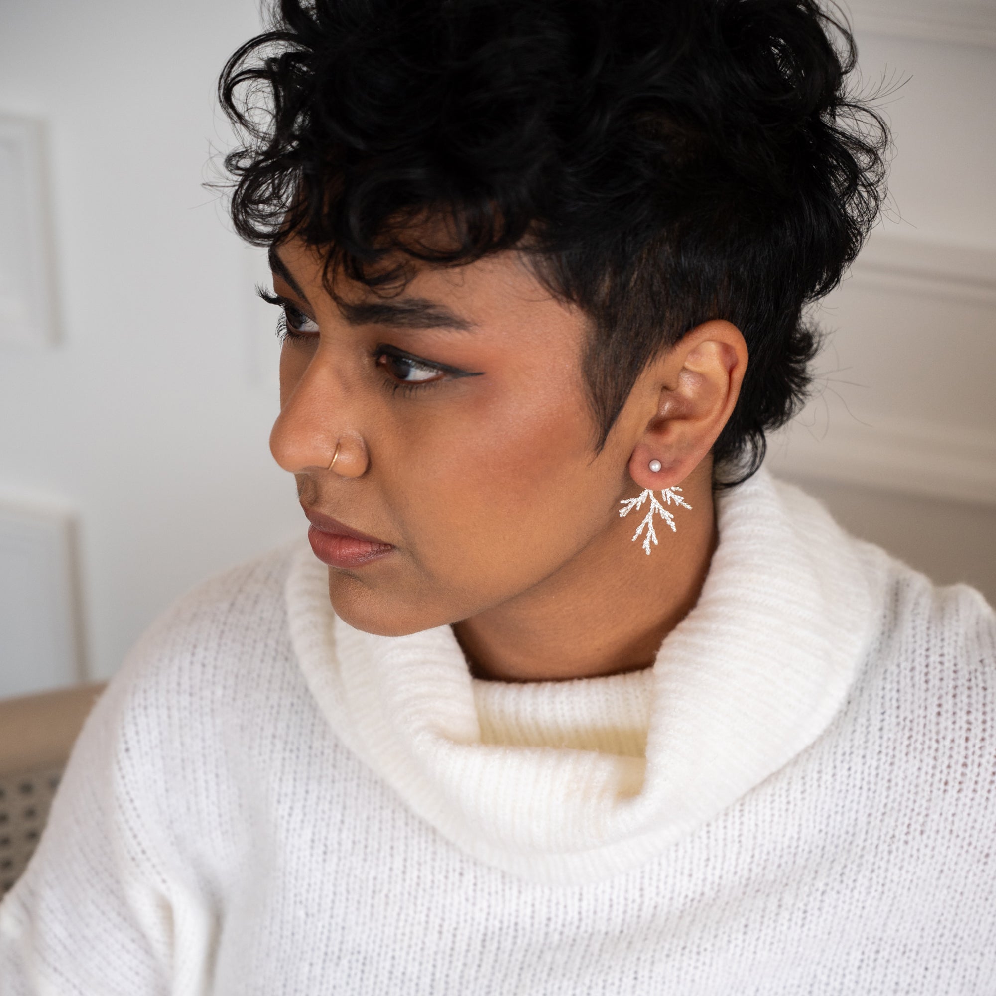 Juniper & Pearl Ear Jackets