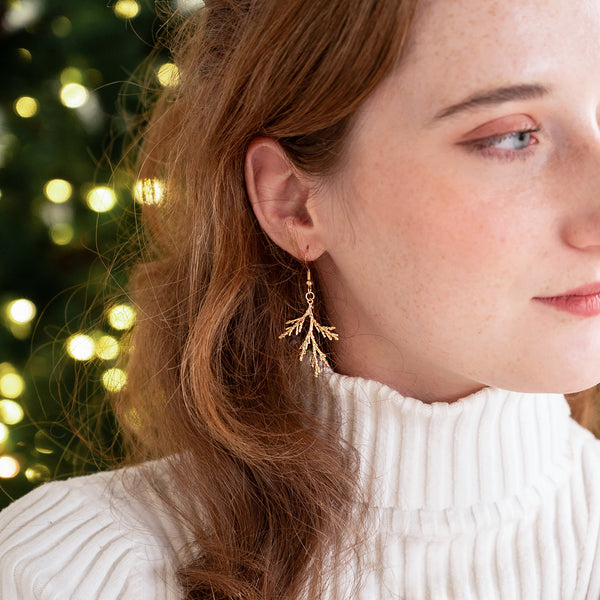 Juniper Branch Earrings