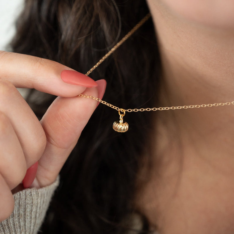 Mini Pumpkin Necklace