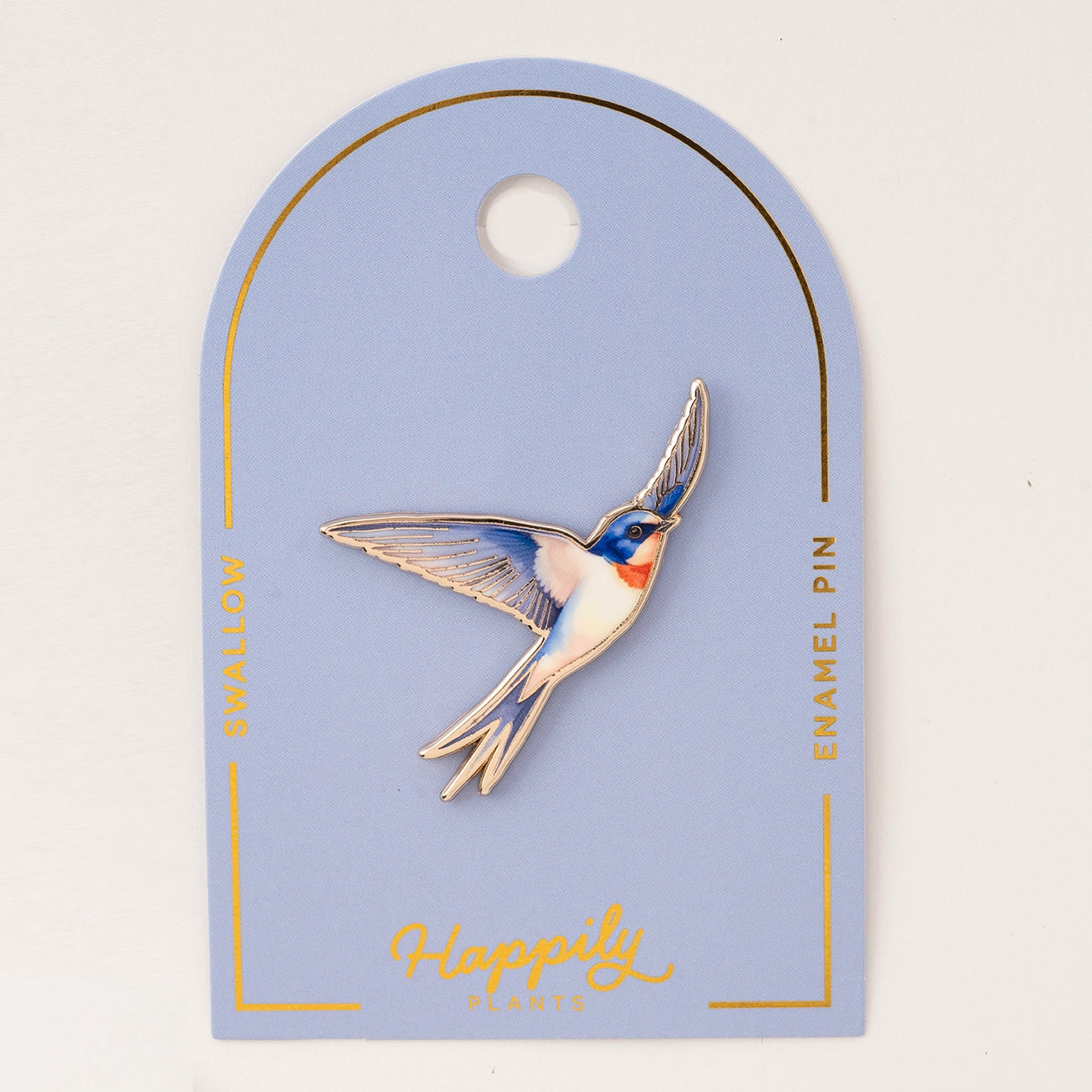 Swallow Enamel Pin