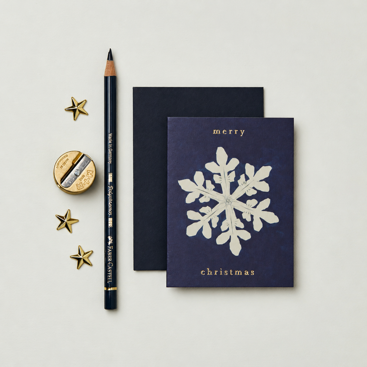 Mini Snowflake Greeting Card