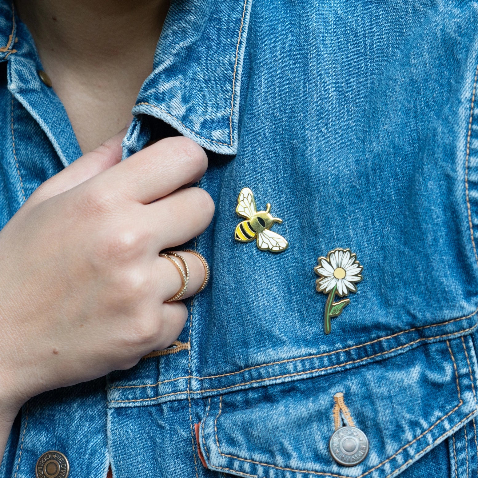 Honeybee Enamel Pin