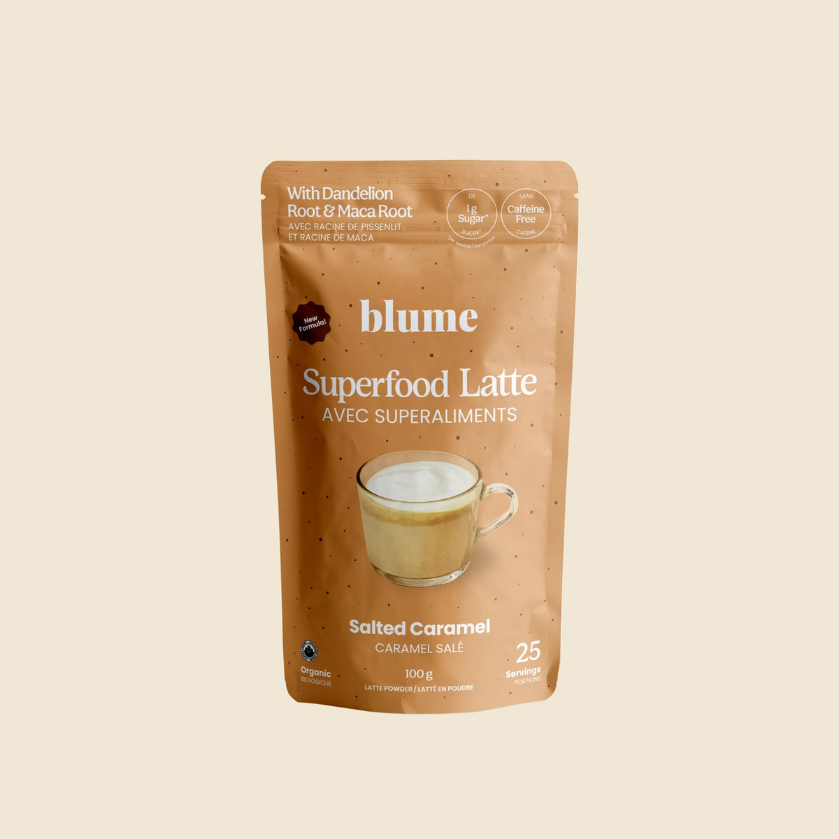 Salted Caramel - Blume Superfood Latte Powder