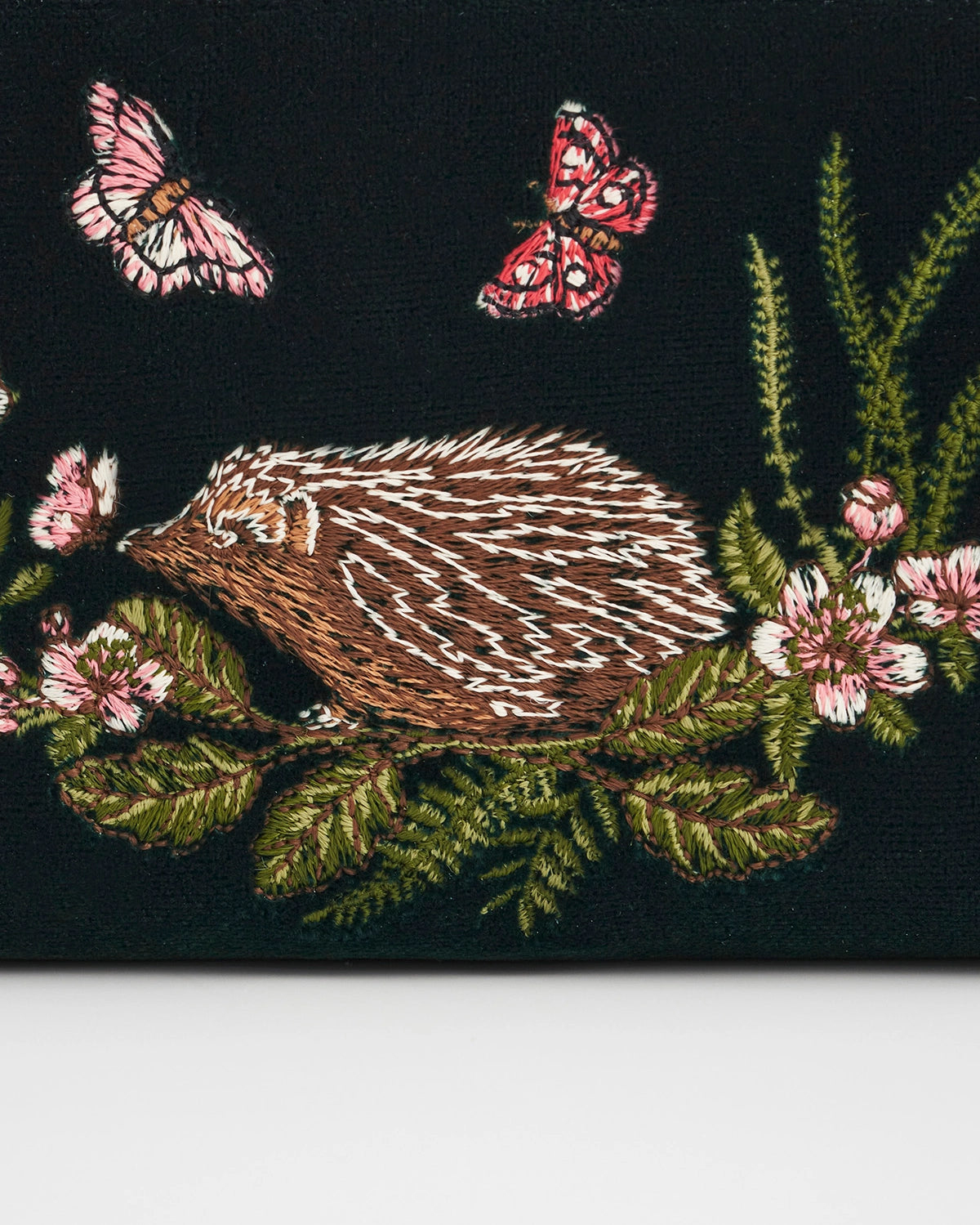 Hedgehog Embroidered Wallet | Fable England