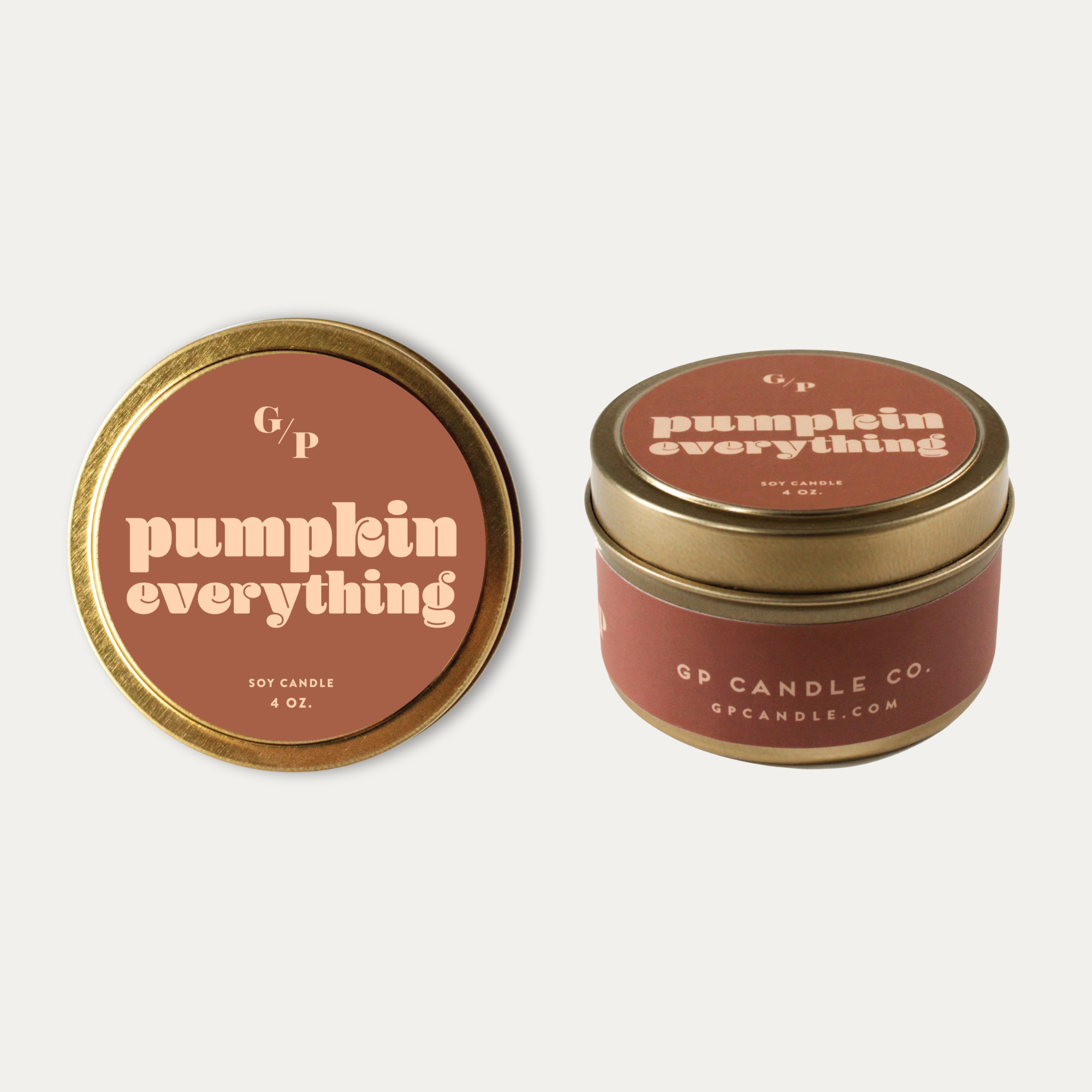 Fall Candle Tin