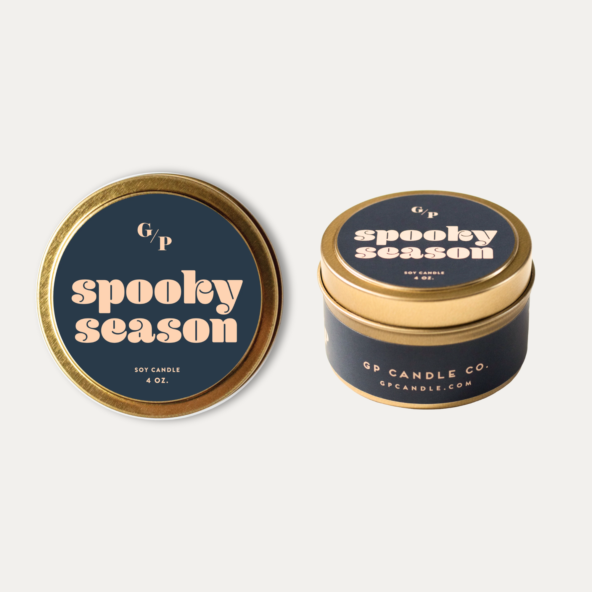 Fall Candle Tin