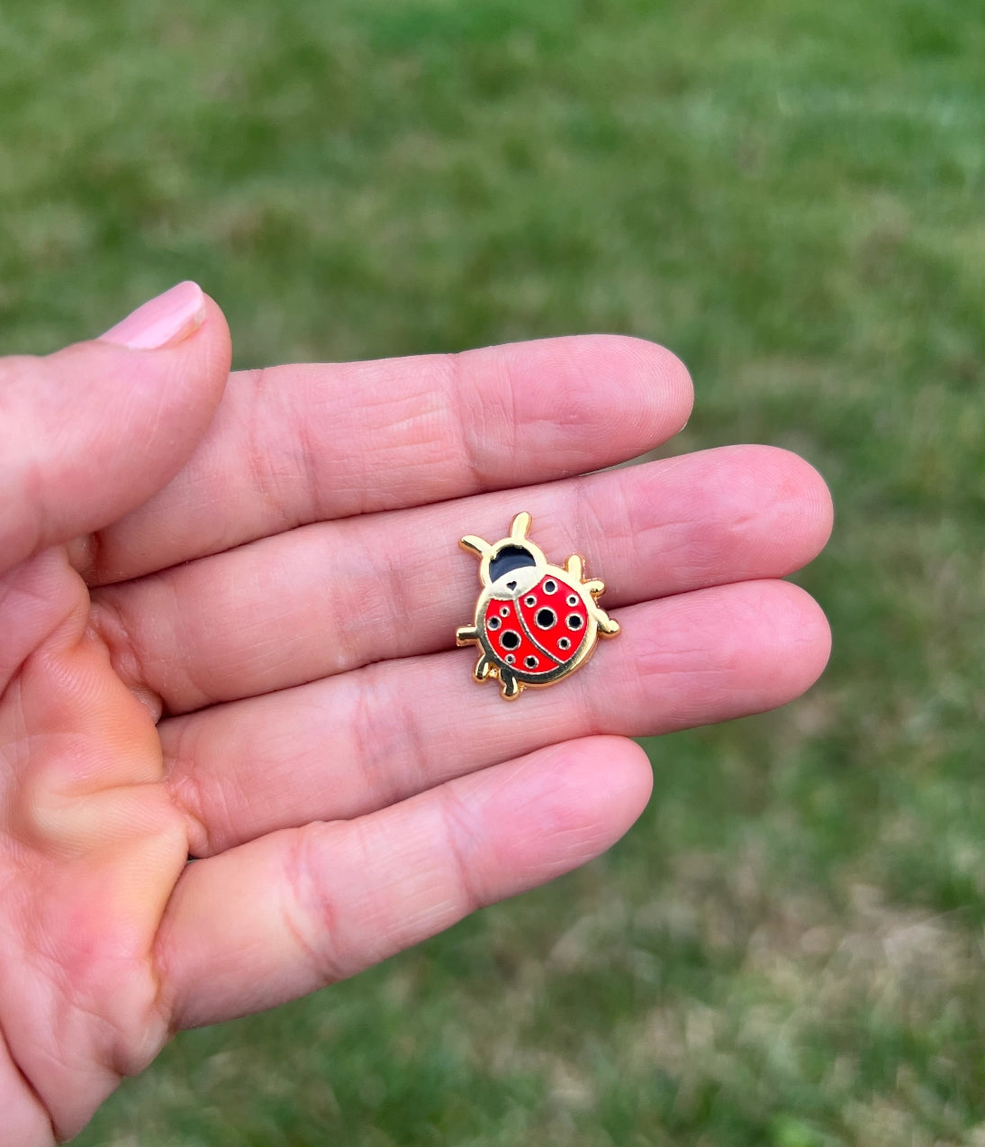 Ladybug Enamel Pin