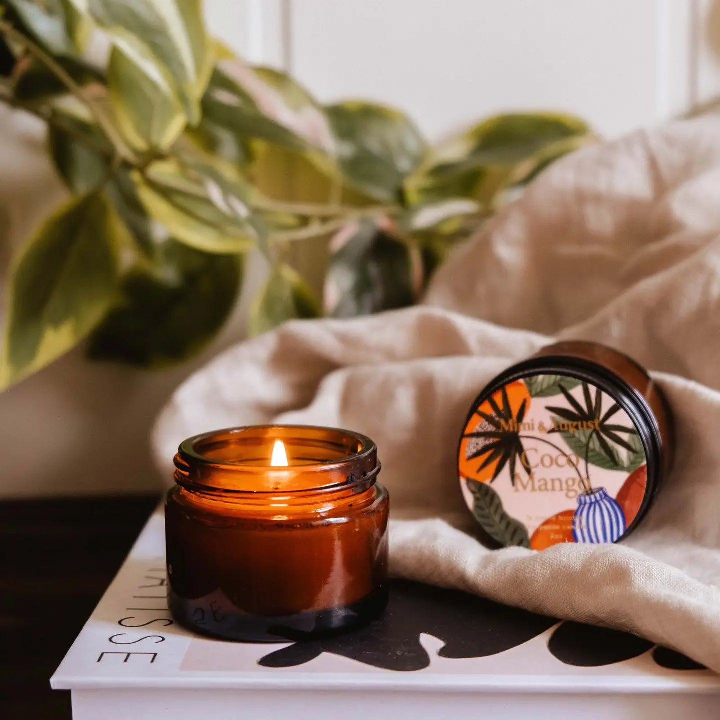 Mini Soy Wax Candle — Coco Mango