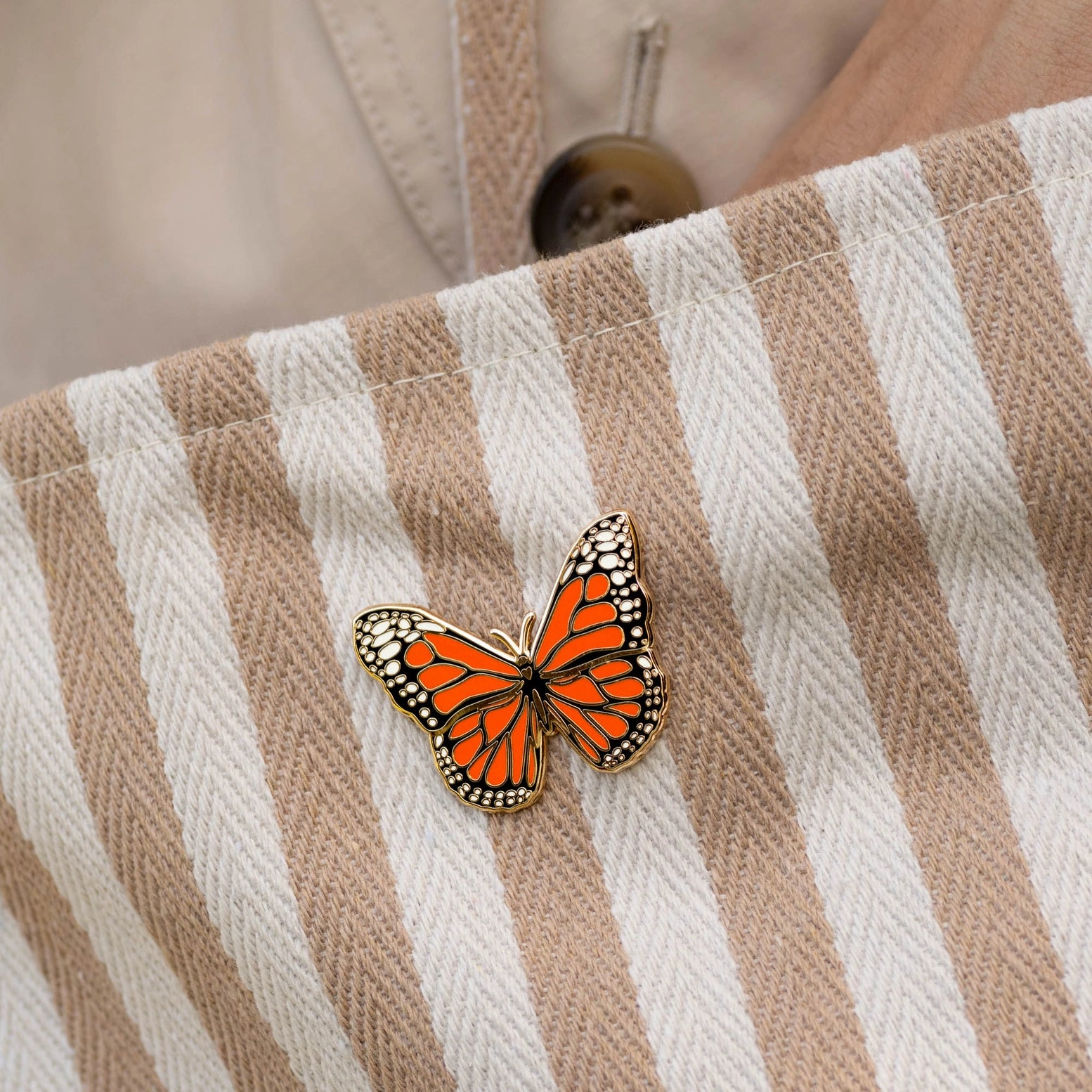 Monarch Butterfly Enamel Pin