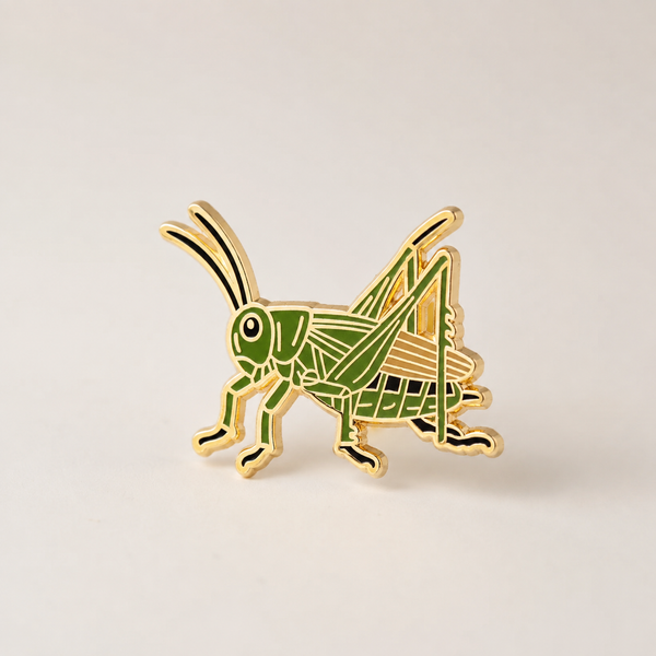 Grasshopper Enamel Pin