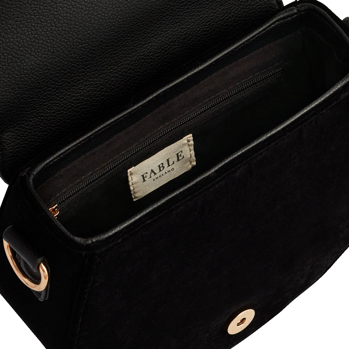 Fox & Owl Embroidered Saddle Bag | Fable England