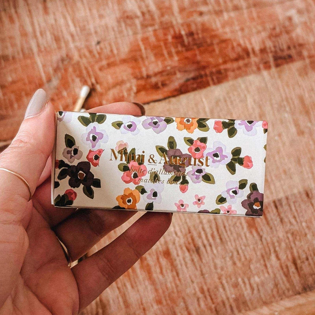 Floral Matchbox