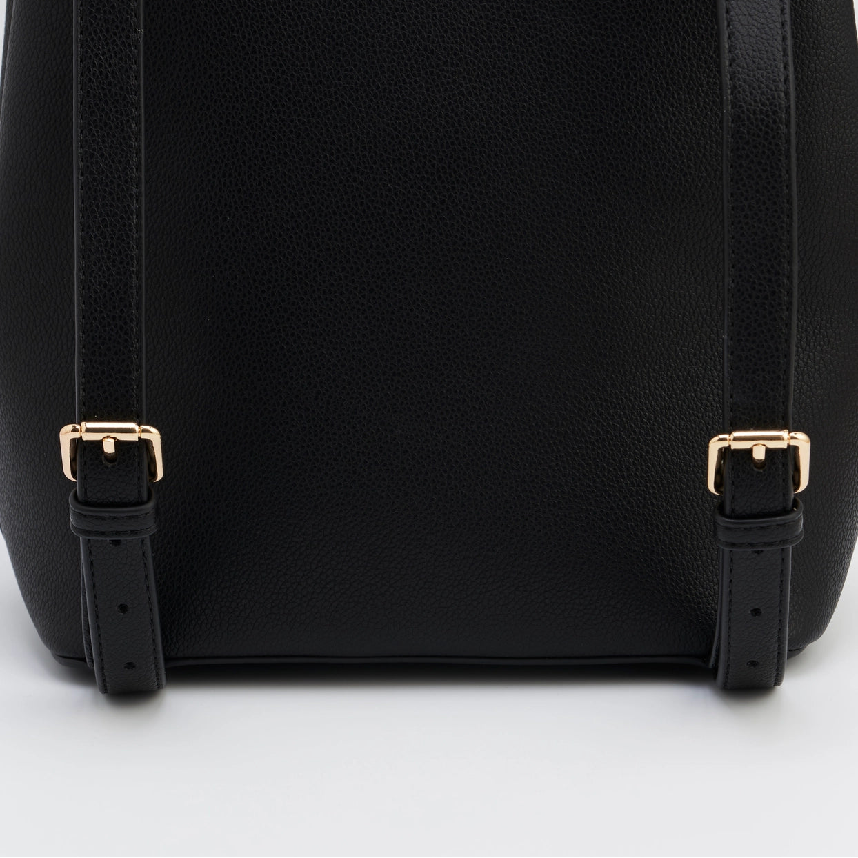 Black Vegan Leather Backpack | Fable England