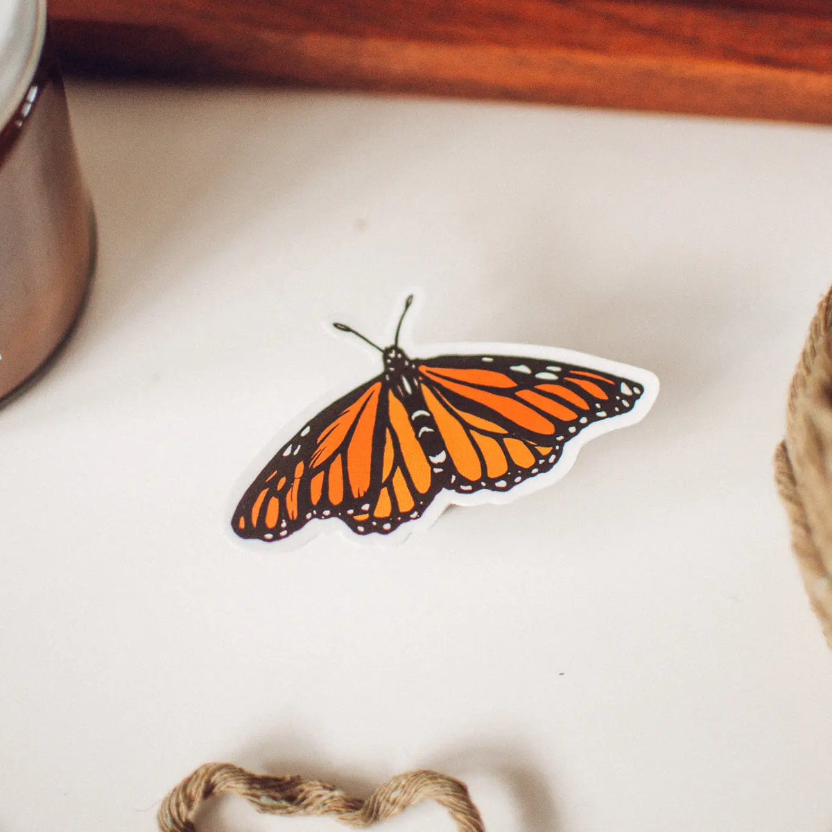 Monarch Butterfly Vinyl Sticker