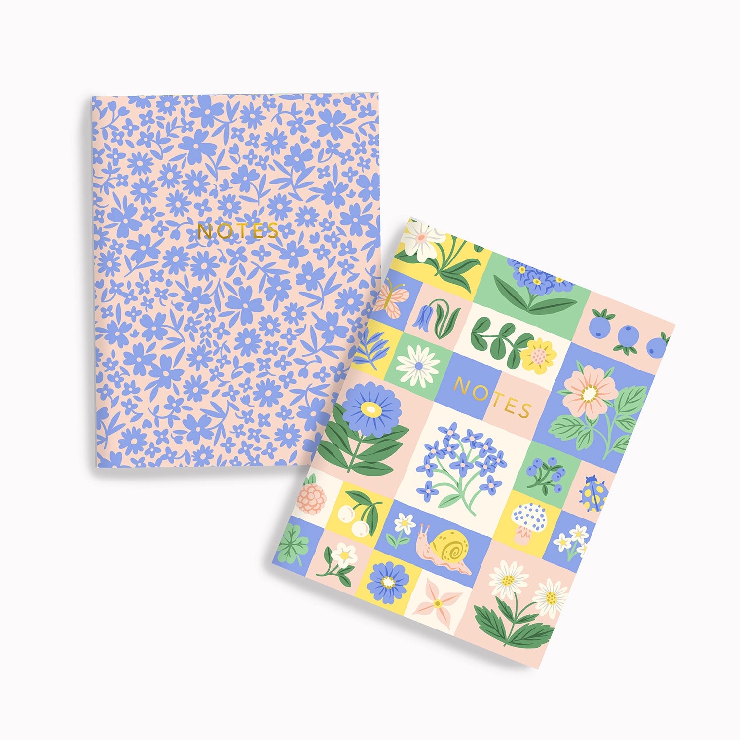Petal Patchwork Pocket Notebook Set